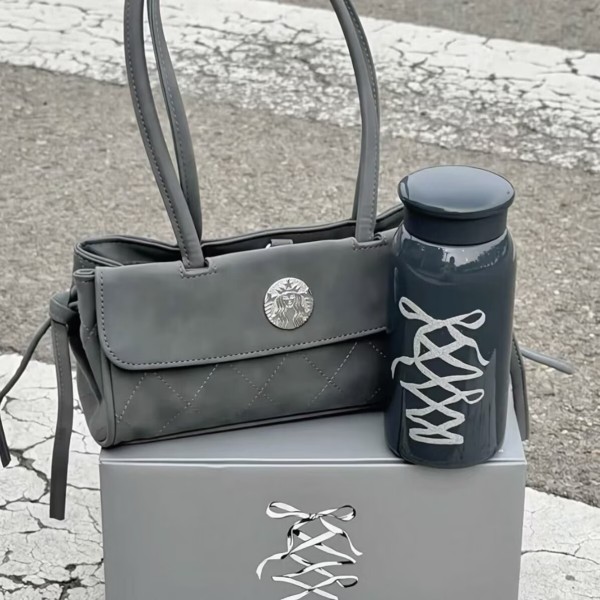 Starbucks 2026 China Ballet Black 12oz SS Tumbler with Bag
