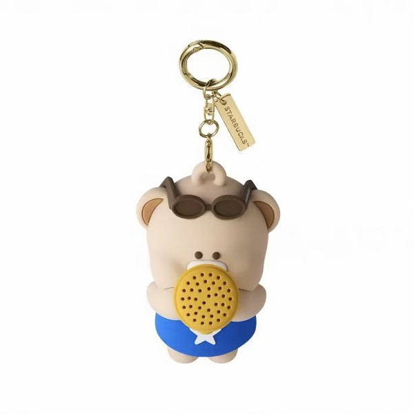 Starbucks 2026 KR Summer cute bear keychain 