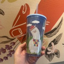 Minor Flaw Starbucks 2024 HK Alpaca 16oz Plastic Tumbler