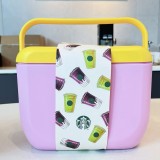 Starbucks 2026 China Summer Pink or Green Ice Bucket