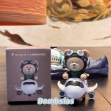 Starbucks x Starlux 2026 TW pilot bear display toy 