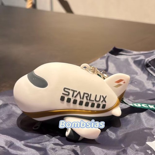 Starbucks x Starlux 2026 TW airplane coin bag with hand bag 