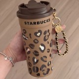 Starbucks 2026 China leopard print ss tumbler 