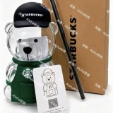 Starbucks 2026 PH Cute Bear Glass Cup 