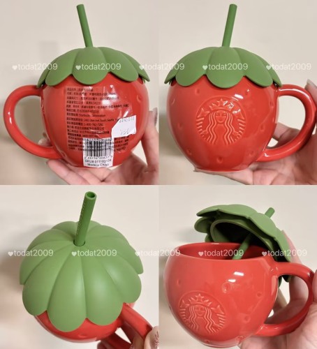 Starbucks 2026 TW Summer Strawberry Design 12oz Mug 