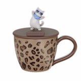 Starbucks 2026 China leopard print 12oz Mug with lid 