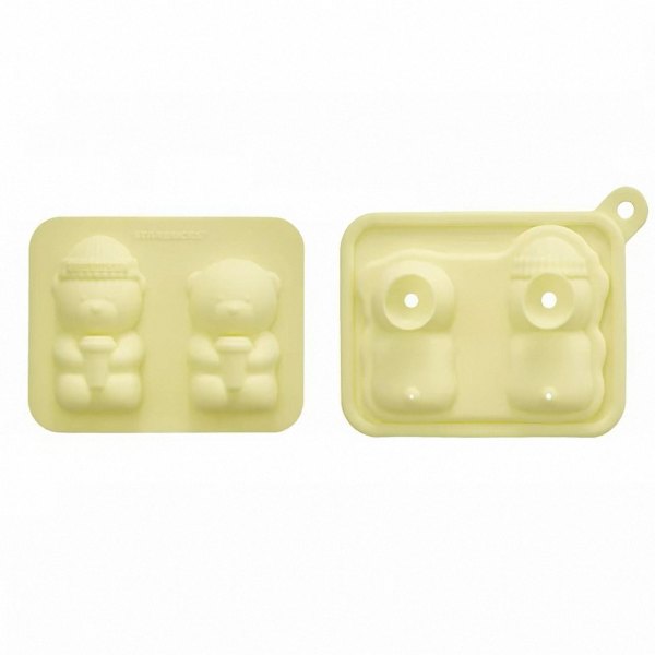 Starbucks 2026 KR Summer silicone bear ice cube tray 