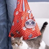 Starbucks 2026 HK star cat grey eco-friendly bag