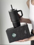 Starbucks 2026 China Black 21oz straw titanium cup