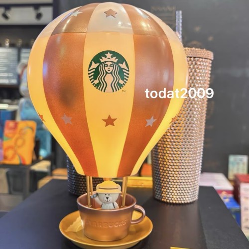 Starbucks 2026 TW Hot Air Balloon night light storage box display toy ( no food inside)