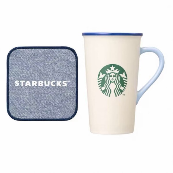 Starbucks 2026 KR Summer denim blue 16oz Mug 