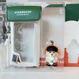 Starbucks 2026 China storage bag with bear toy keychain 