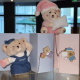 Starbucks 2026 China Valentine's Day Pink or Blue mini bear toy