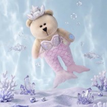 Starbucks 2026 China Underwater Adventure siren mermaid double tail bear toy 