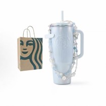 Starbucks 2026 China Underwater Adventure 32oz SS Tumbler with keychain 