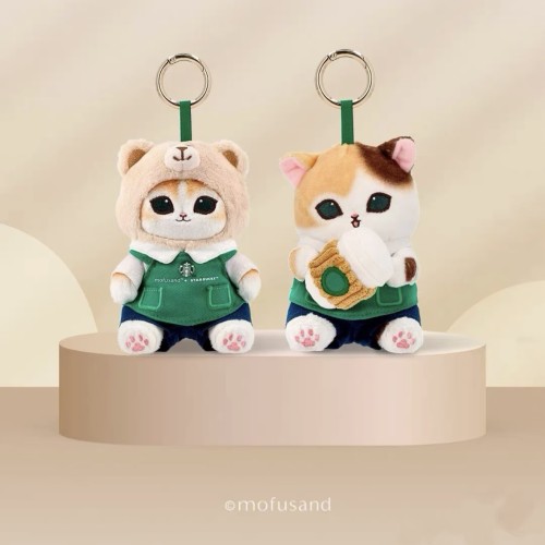 Starbucks x Mofusand 2026 SG Cat Mini Bear toy 