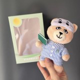 Starbucks 2026 China Travel Notes sleepwalking mini bear toy