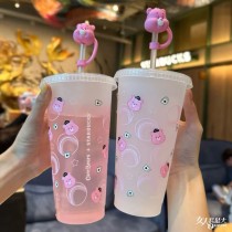 Starbucks x Care Bears 2026 TW plastic tumbler with topper 