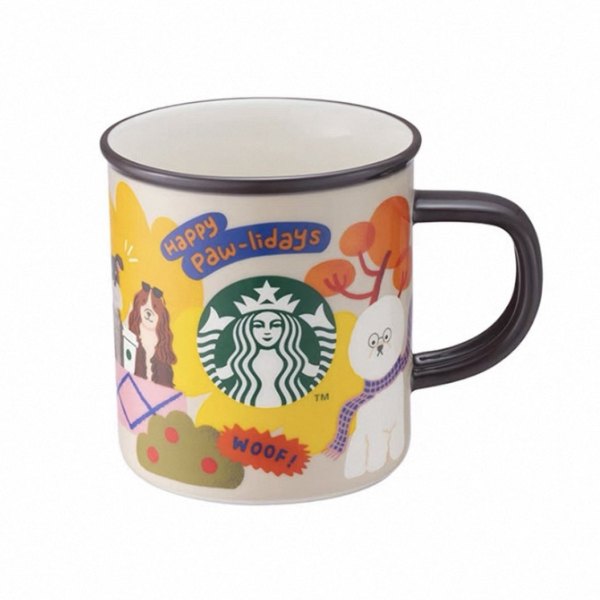Starbucks 2026 TW dog LOHAS 14oz mug 