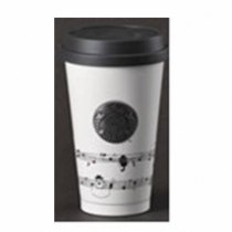 Starbucks 2026 TW Halloween black cat magic musical score 10oz ss tumbler 