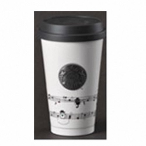 Starbucks 2026 TW Halloween black cat magic musical score 10oz ss tumbler 