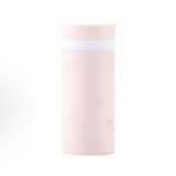 Starbucks China thermos pink sakura 7oz ss tumbler with sleeve (no box)