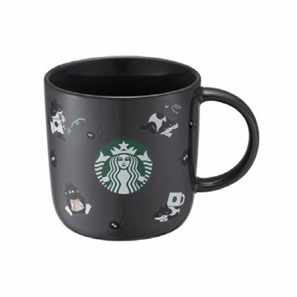 Starbucks 2026 TW Halloween black cat band 14oz mug 