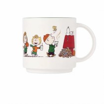 Starbucks x Peanuts 2026 KR Snoopy White 14oz Mug