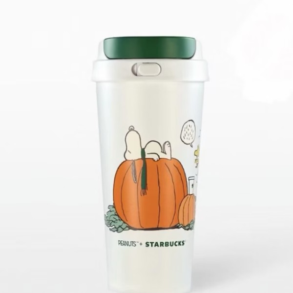 Starbucks x Peanuts 2026 TW Snoopy white ss tumbler 