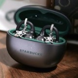 Starbucks 2026 China 1MORE ear clip design Bluetooth earphones 