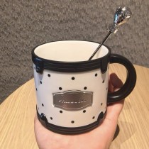 Starbucks 2026 China polka dots 13oz mug with stick 