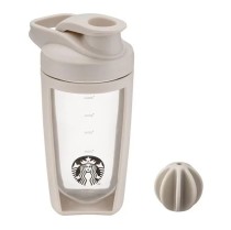 Starbucks 2025 TW milk tea color 17oz plastic shaker bottle