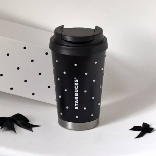Starbucks 2026 China polka dots Black 13oz ss tumbler 