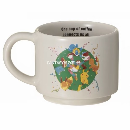 Starbucks 2026 JP Pokemon 3oz mug