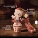 Starbuckcs 2026 China Xinjiang Dance bear toy keychain 