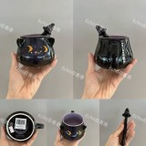 Starbucks 2026 HK Halloween black cat 12oz mug with stick 