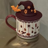 Starbucks 2026 China Halloween 12oz mug with hat lid