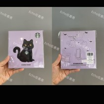 Starbucks 2026 HK Halloween magic black cat phone holder 