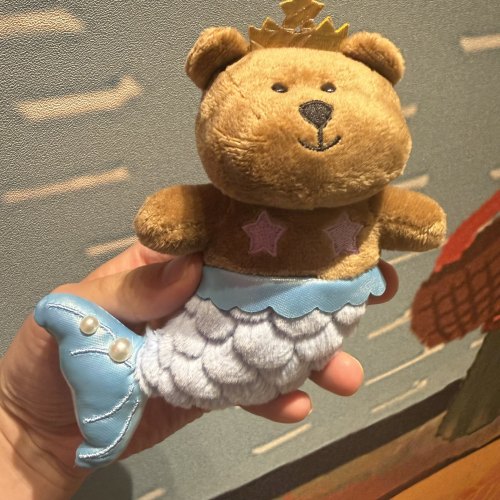 Starbucks 2026 China Mini siren bear toy keychain 