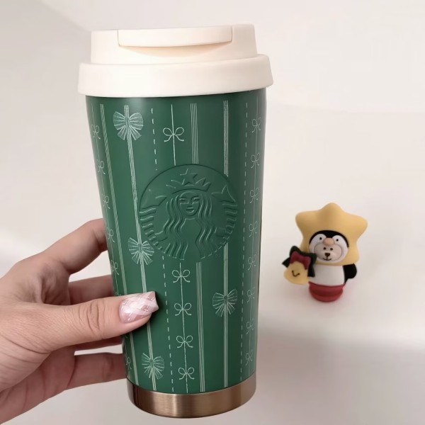 Starbucks 2026 China Christmas green ss tumbler 