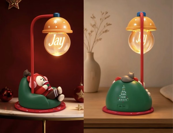 Starbucks 2026 China Jay Cute Bear Night Light( no battery when shipping) 