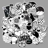 Black and white Cartoon ( 50 Pcs )