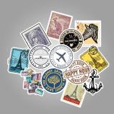 Retro Stamp Postmark ( 50 Pcs )
