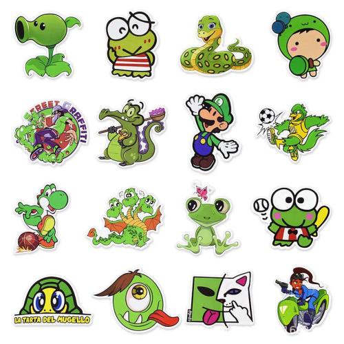 Green Graffiti ( 50 Pcs )