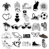 Black and white Cartoon ( 50 Pcs )