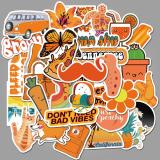 Cute Orange Cartoon ( 50 Pcs )