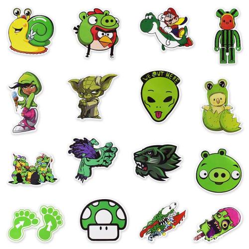Green Graffiti ( 50 Pcs )