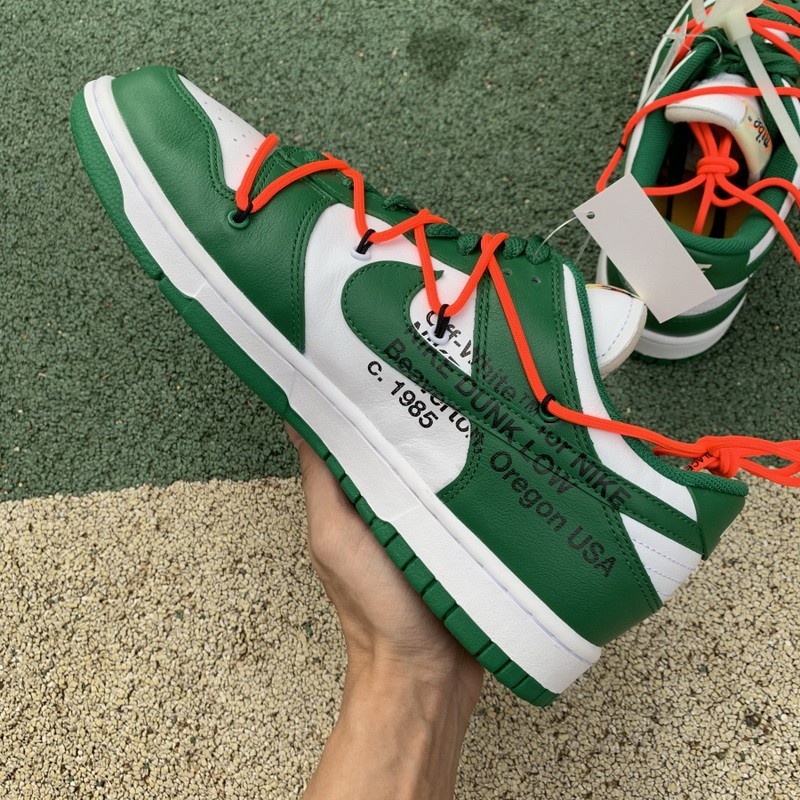 dunks green off white