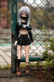 二次元ミニドール マスクをつける魔女 青空 68㎝ 2.5㎏ TPE製人形 フィギュアドール