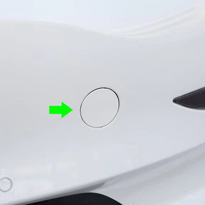Multiple Colour Front Bumper Tow Hook Cover for 2017-2020 Model 3